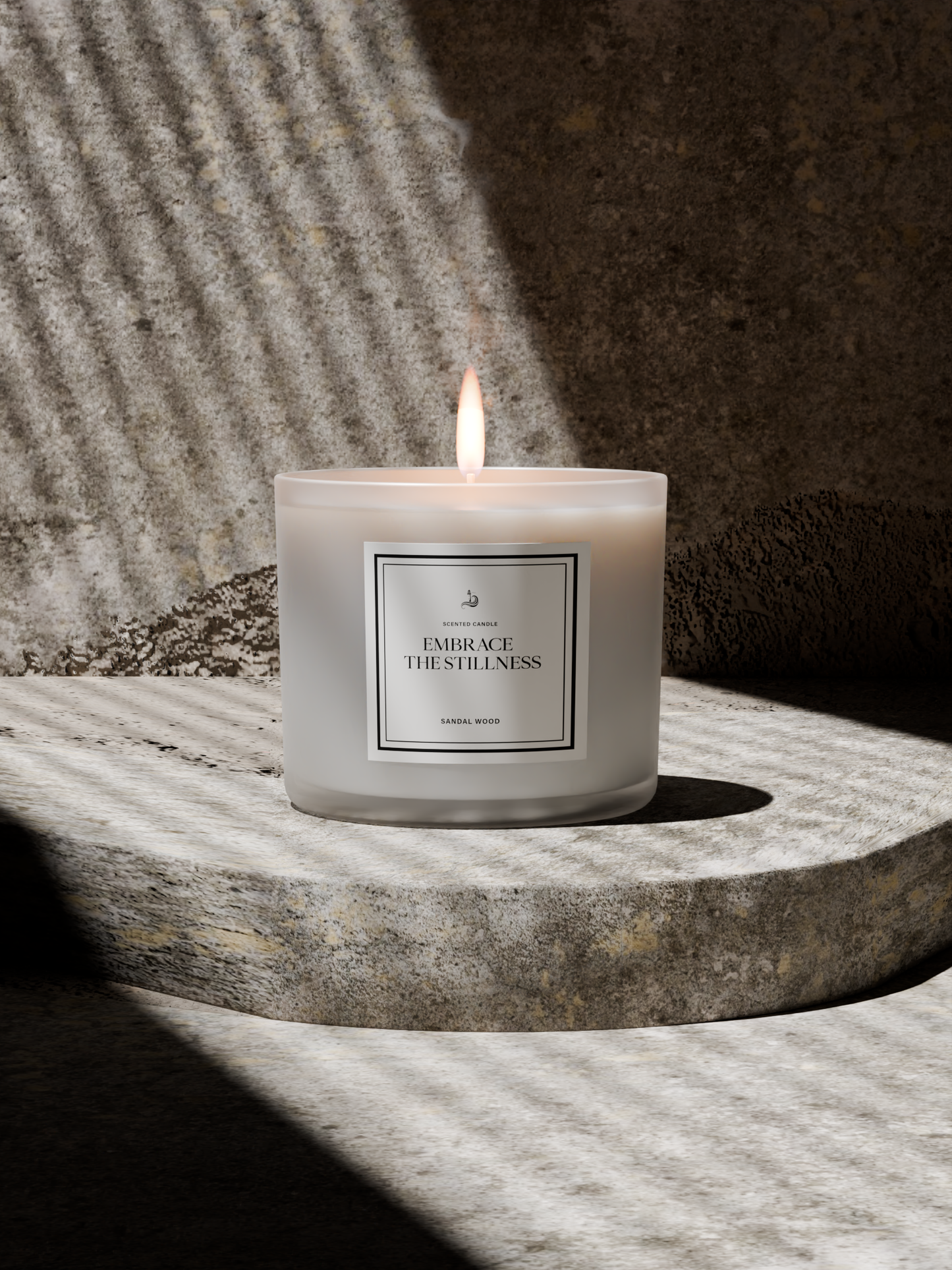 Lighthouse-【立ち止まることを肯定する】アロマキャンドル - サンダルウッド